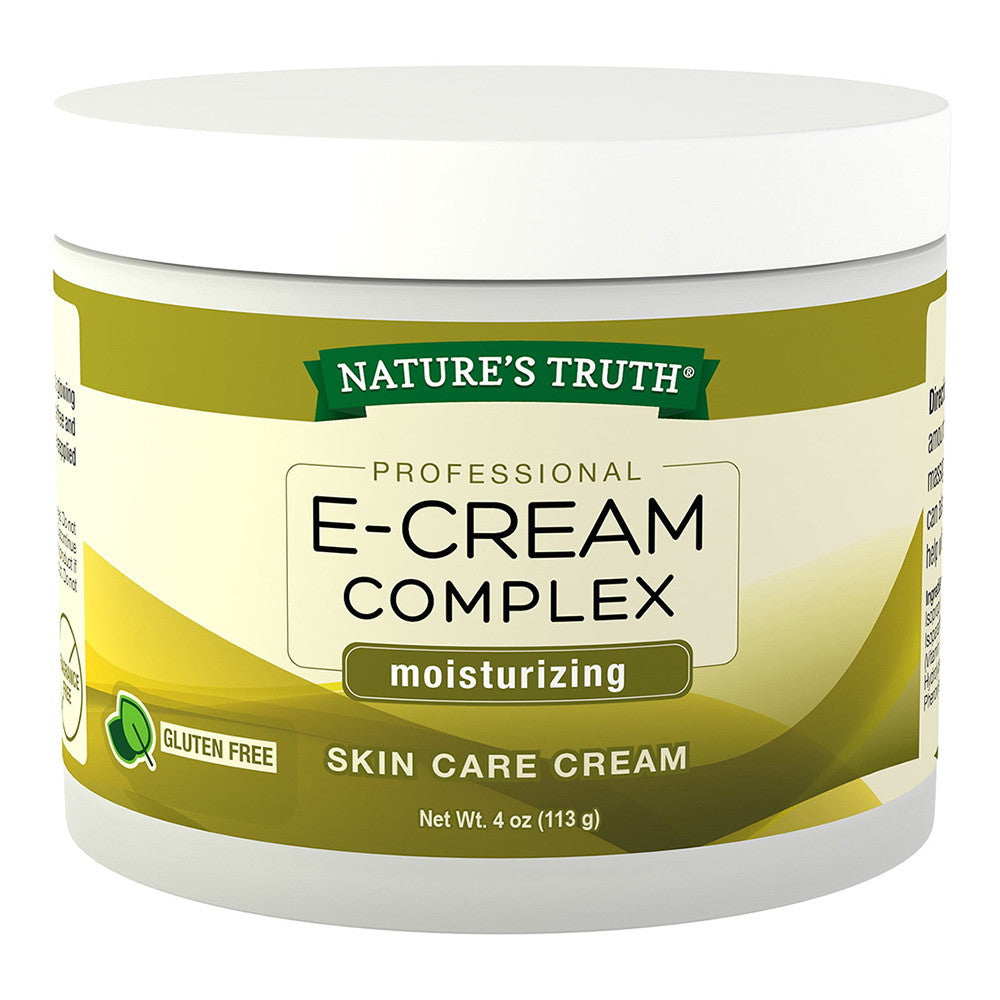 Natures Truth Professional E-Cream Complex Moisturizing Skin Care Cream, 4 oz